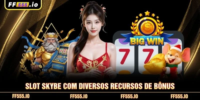 Slot Skybe com diversos recursos de bônus