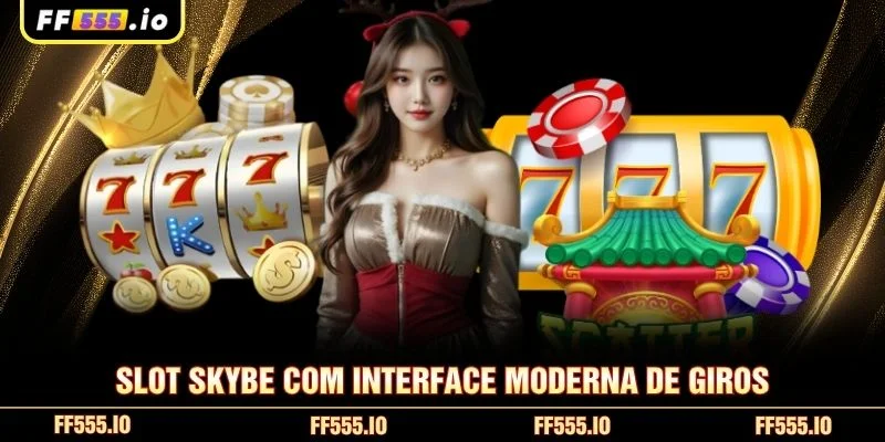 Slot Skybe com interface moderna de giros